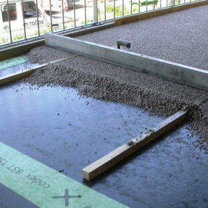 Balkon Bodenaufbau Drainage